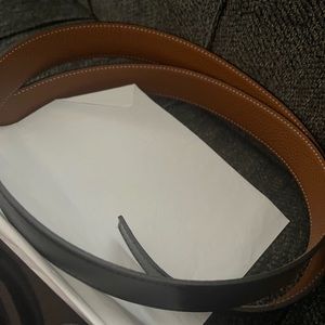Men’s belt with a buckle